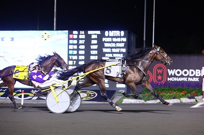 Con un terrific speed il 2 anni ITC con David Miller conquista il Mohawk Million in 1.54.3.
